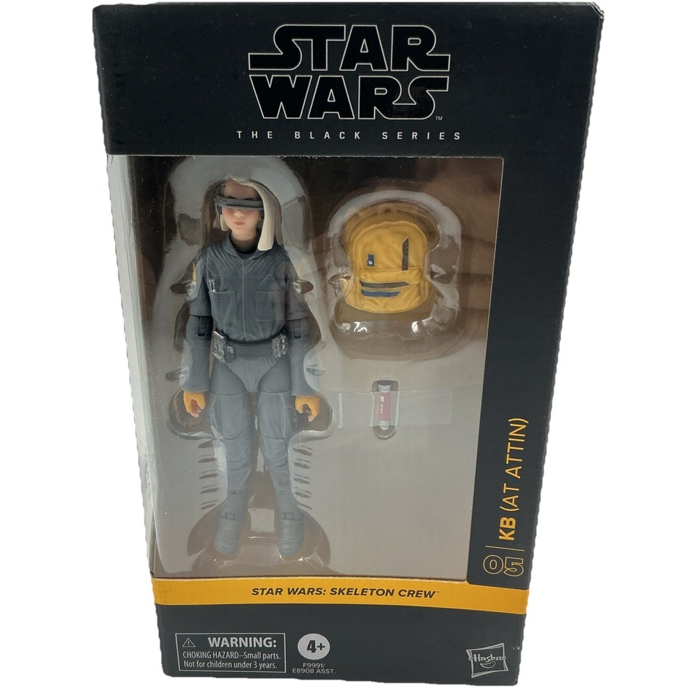 Star Wars The Black Series KB AT ATTIN Skeleton Crew Action Figure #05 NEW